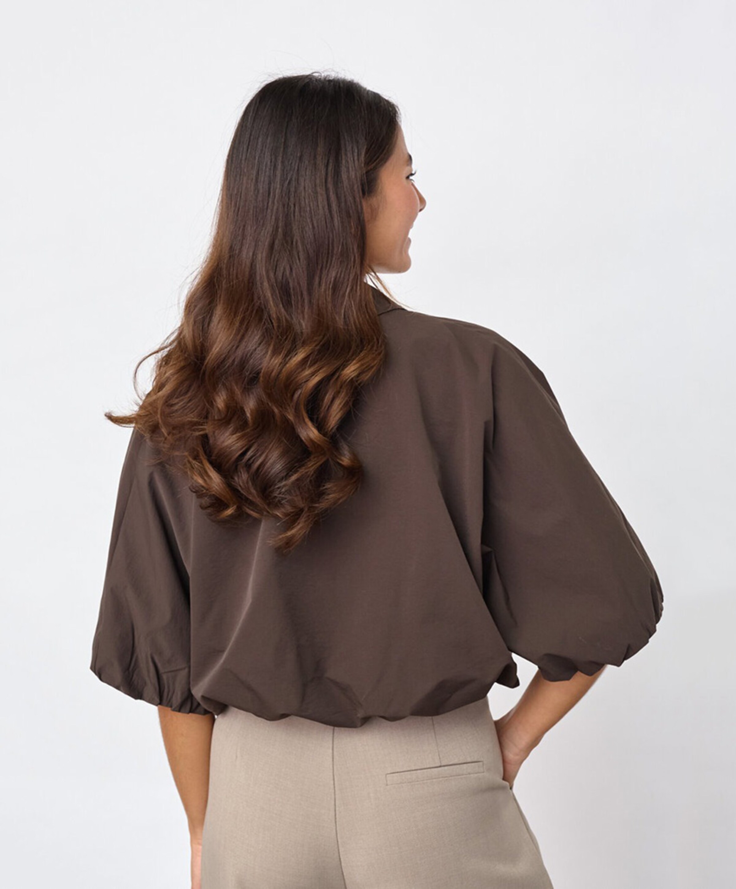 Sisters Point Dames blouse bruin