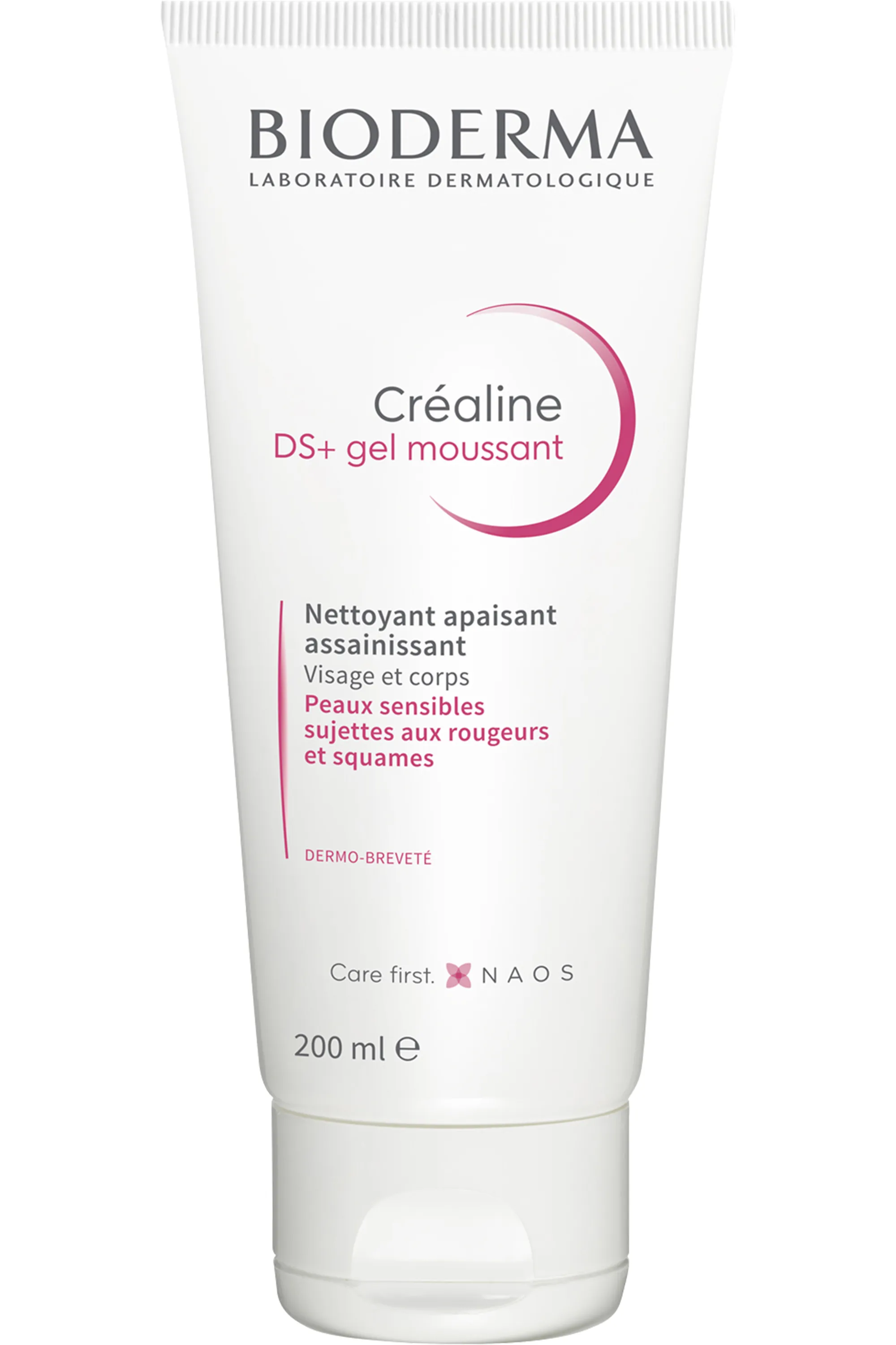 Bioderma Gel Moussant apaisant Créaline DS+ Gel Nettoyant-200 ml