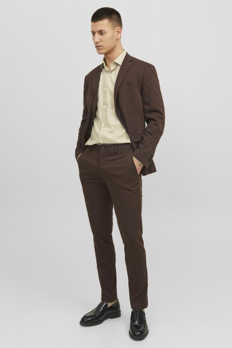 Jack & Jones beige heren overhemd