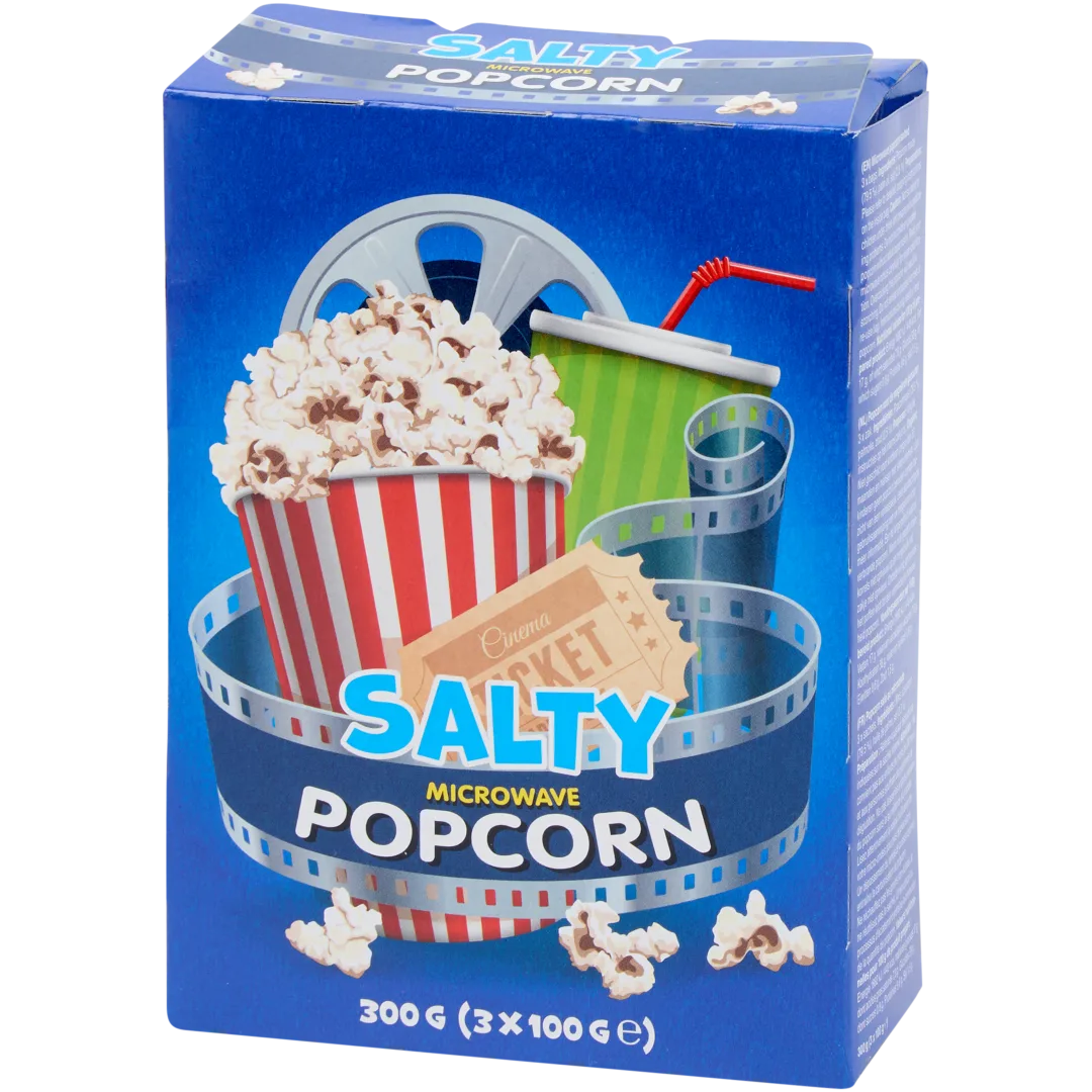 Popcorn salé pour micro-onde