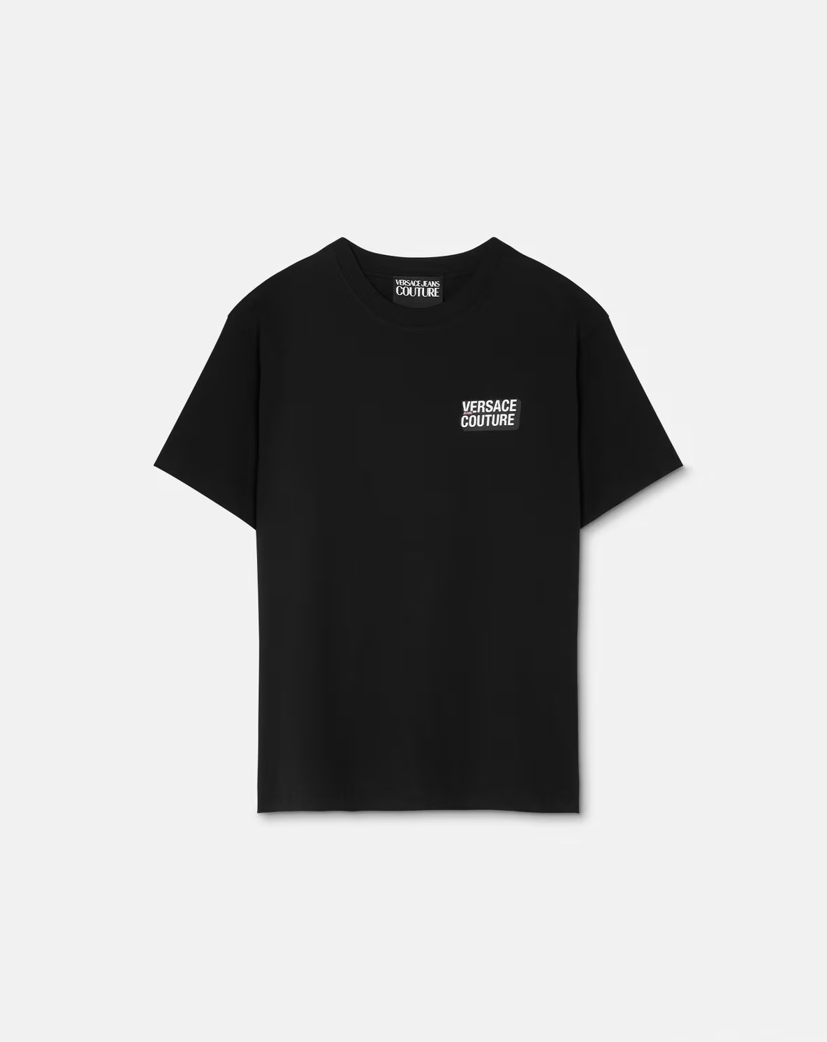Versace Jeans Couture Logo Square T-Shirt Heren Zwart