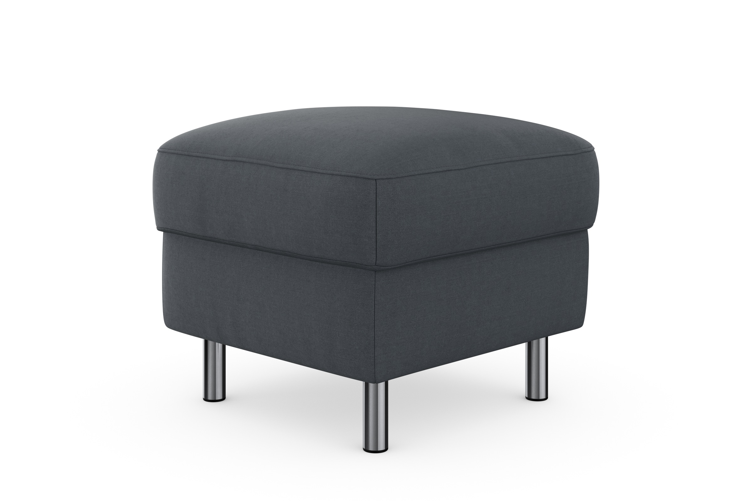 sit&more Stauraumhocker »Sinatra« Sitzfläche ist abnehmbar, chromfarbene Metallfüsse