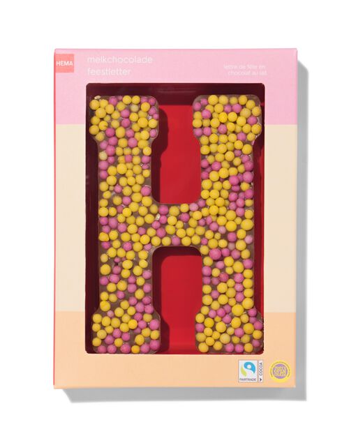 lettre festive lait H 135 g
