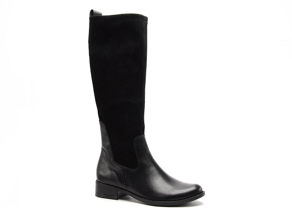 Caprice bottes plates femme 25514 noir