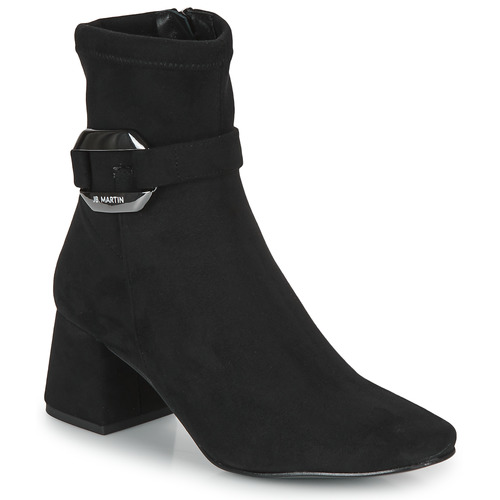 JB Martin - VAGUE - TOILE SUEDE STRETCH NOIR