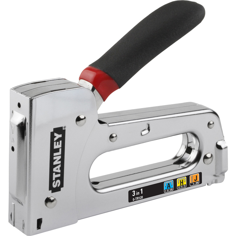 Stanley TR120 lichte handtacker 3 in 1
