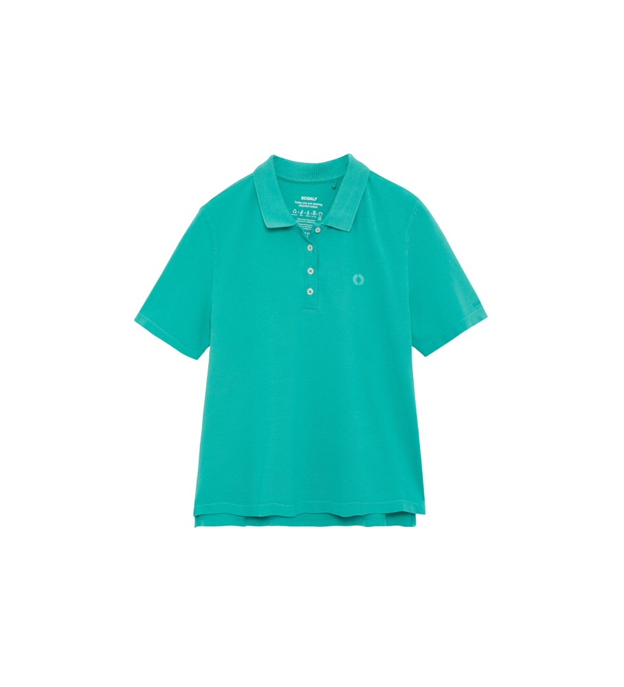 Camisa polo turquesa ECOALF Anconaalf