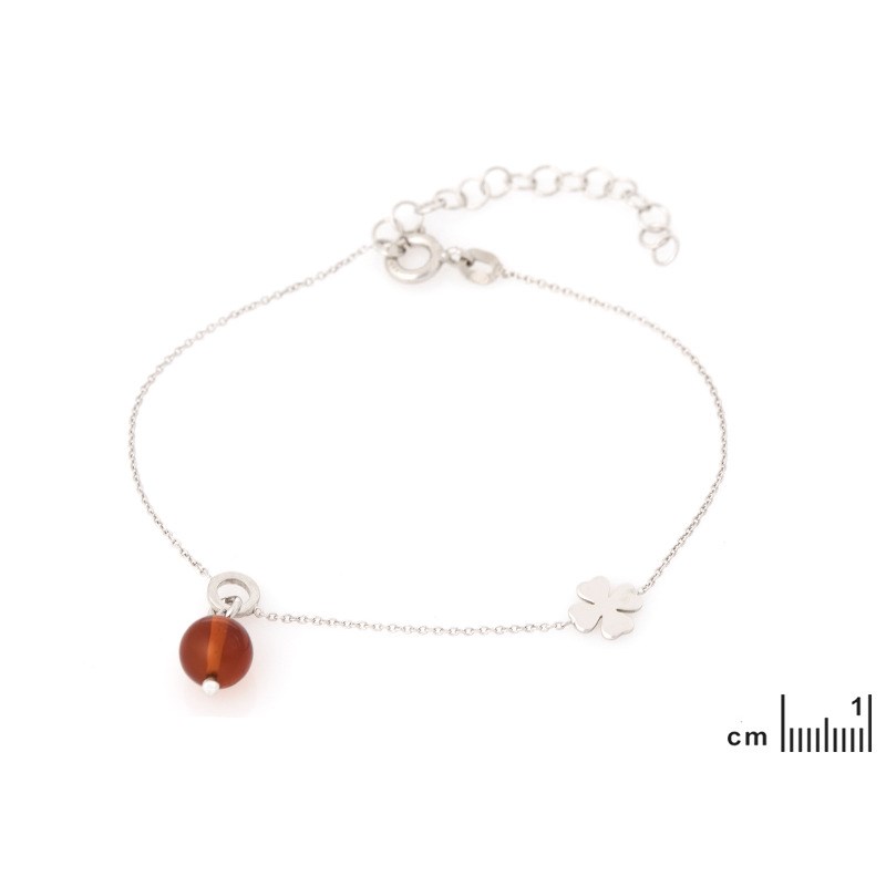 BRACELET ARGENT AMBRE