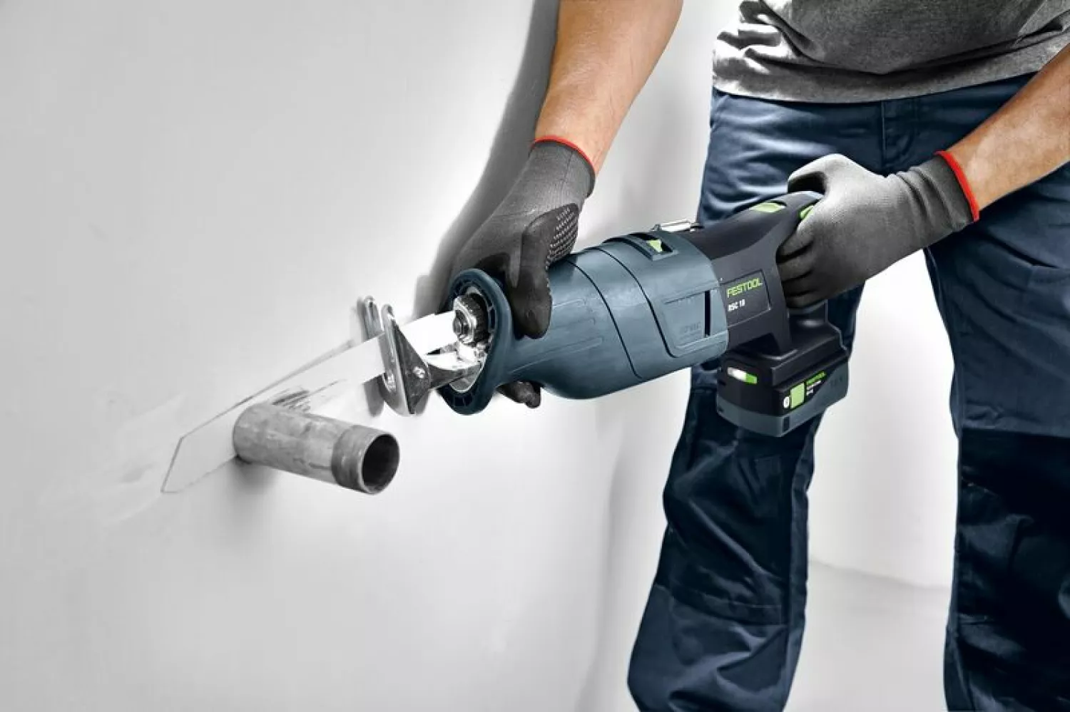 Festool RSC 18 EB-Basic 18V Li-Ion accu reciprozaag body in Systainer - met 5.0 Ah accu