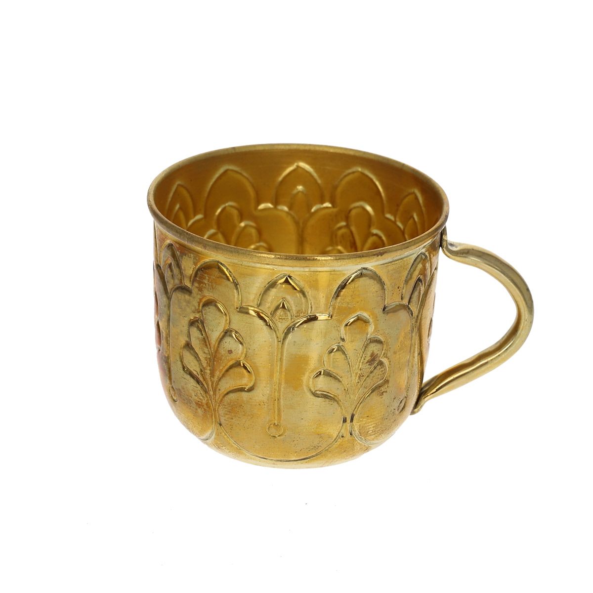 Tasse en laiton feuilles Pondie Chérie