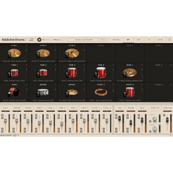 XLN Audio Addictive Drums 2 Jazz Collection