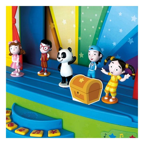 Concentra Panda e Caricas Palco Musical