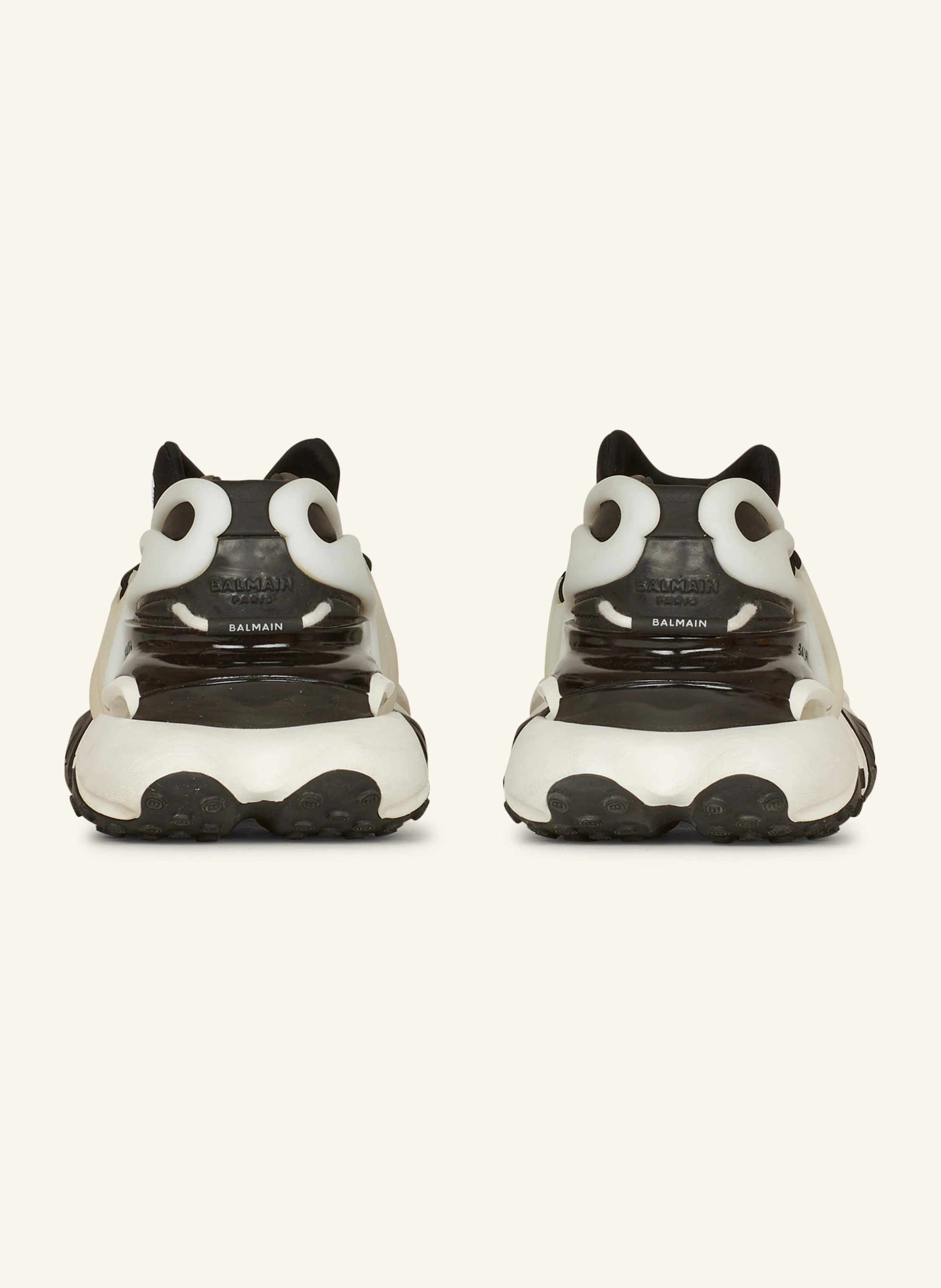 BALMAIN Low-Top-Sneakers Unicorn aus Neopren und Leder