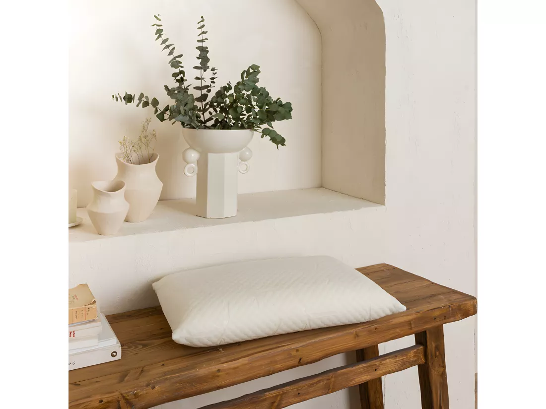 OLYMPE LITERIE | Oreiller 40x60 cm SERENITE | Mousse avec mémoire de forme