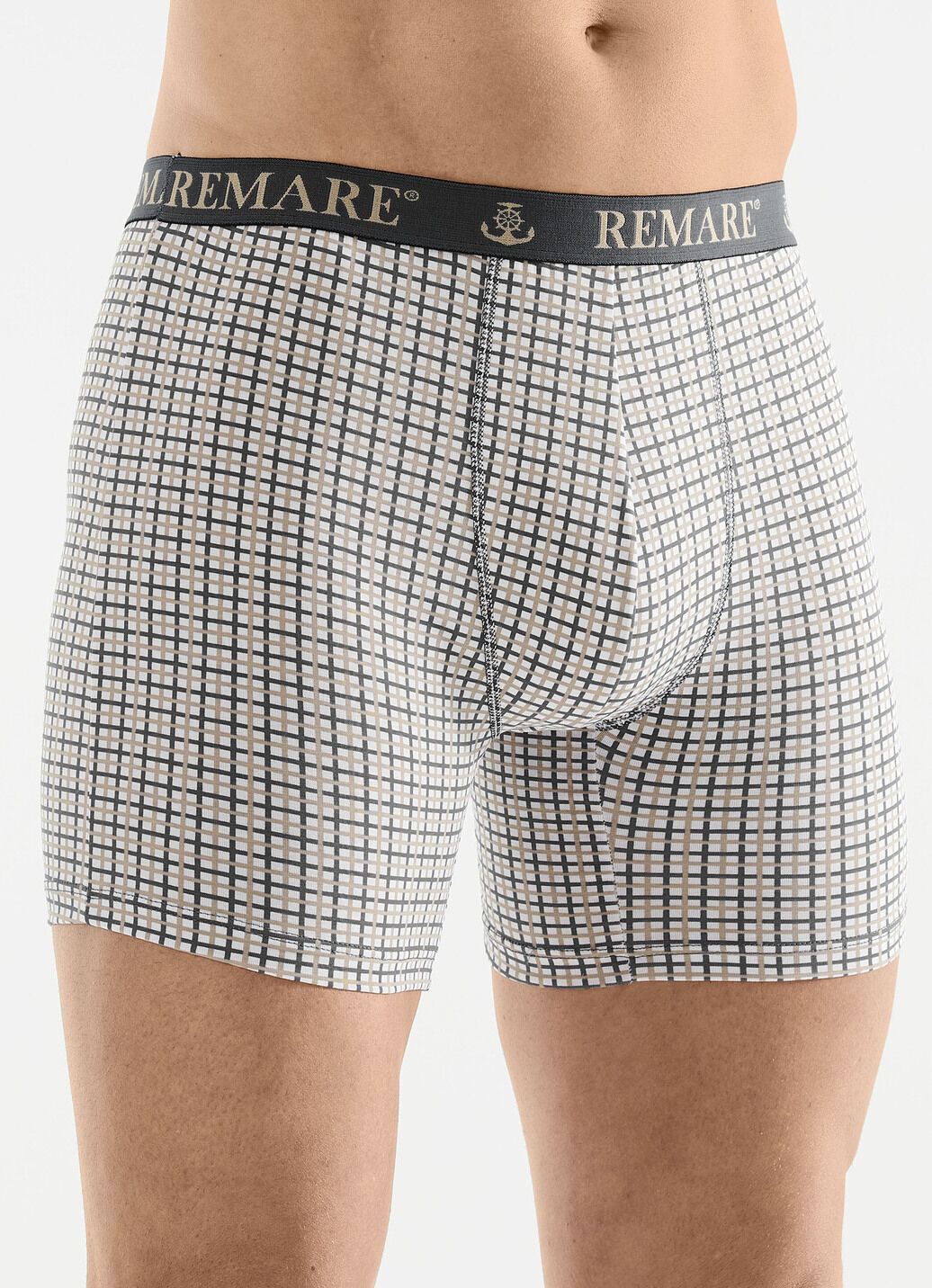 Dreierpack Pants mit Karodessin