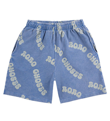 Bobo Choses Shorts - Rib - Wellig - Blau