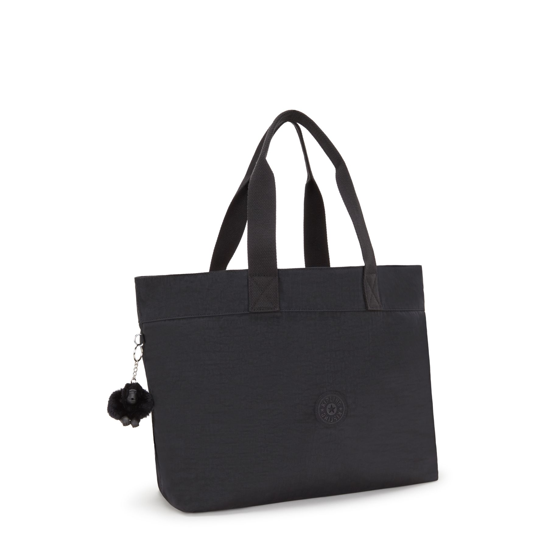 COLISSA Grand fourre-tout avec compartiment pour ordinateur portable - Black Noir