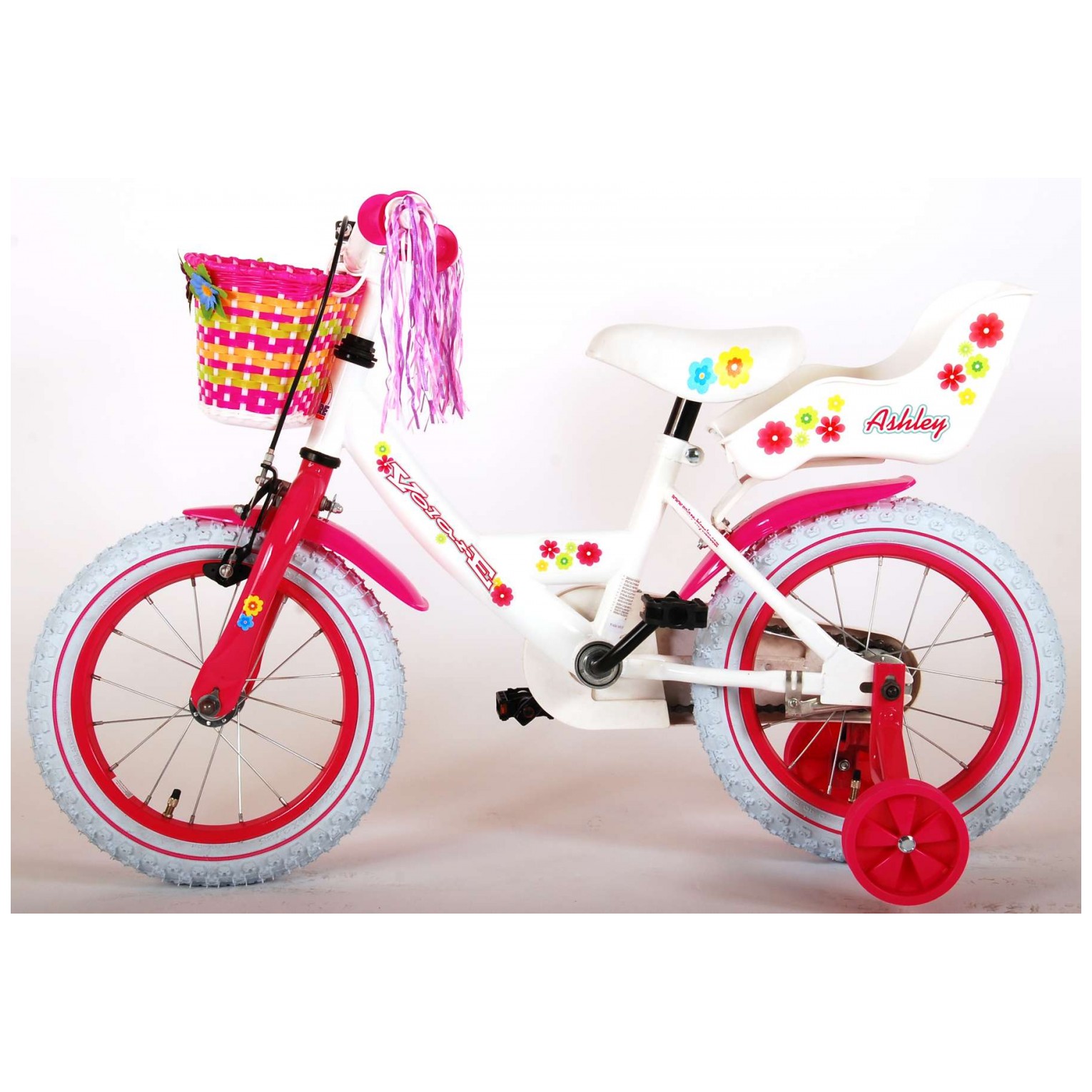 Volare Ashley Fiets - 14 inch - Wit