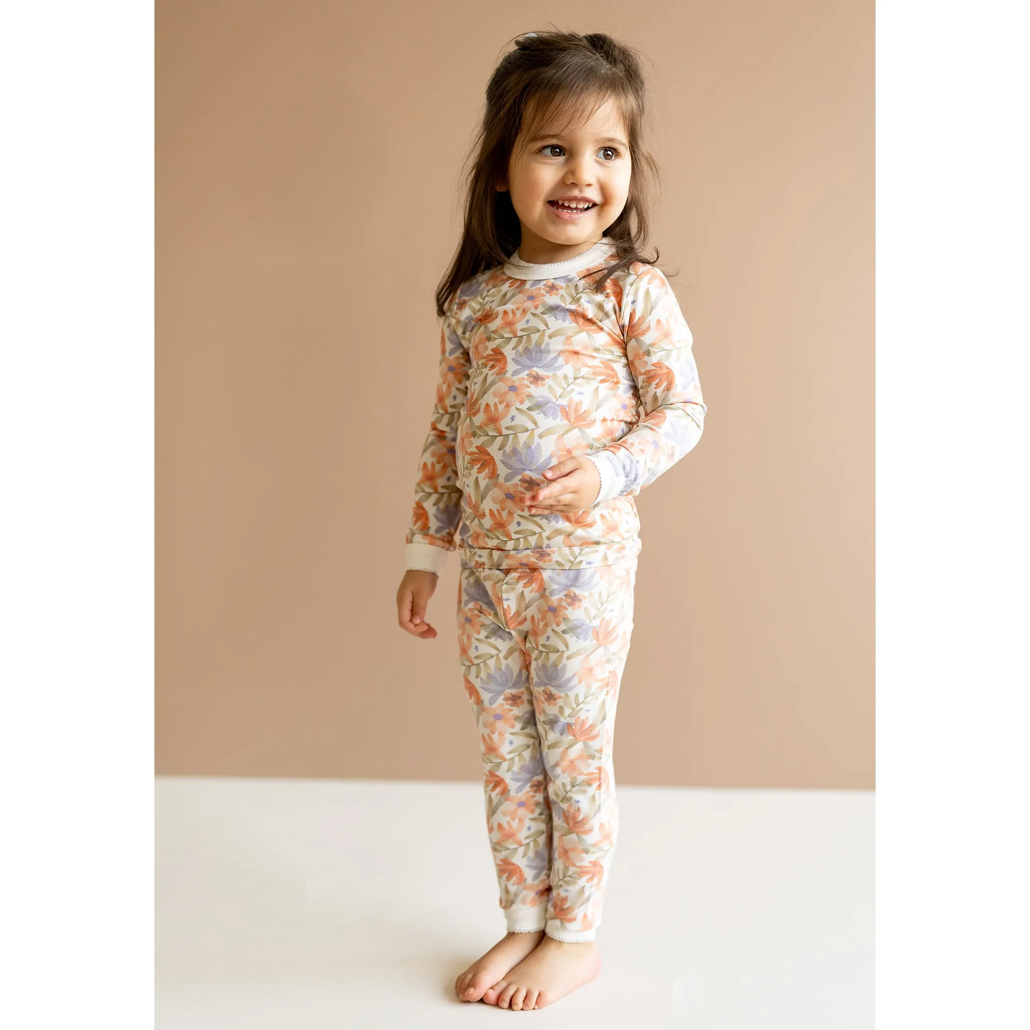 Coccoli Pyjama Modal Fleurs 2-12ans