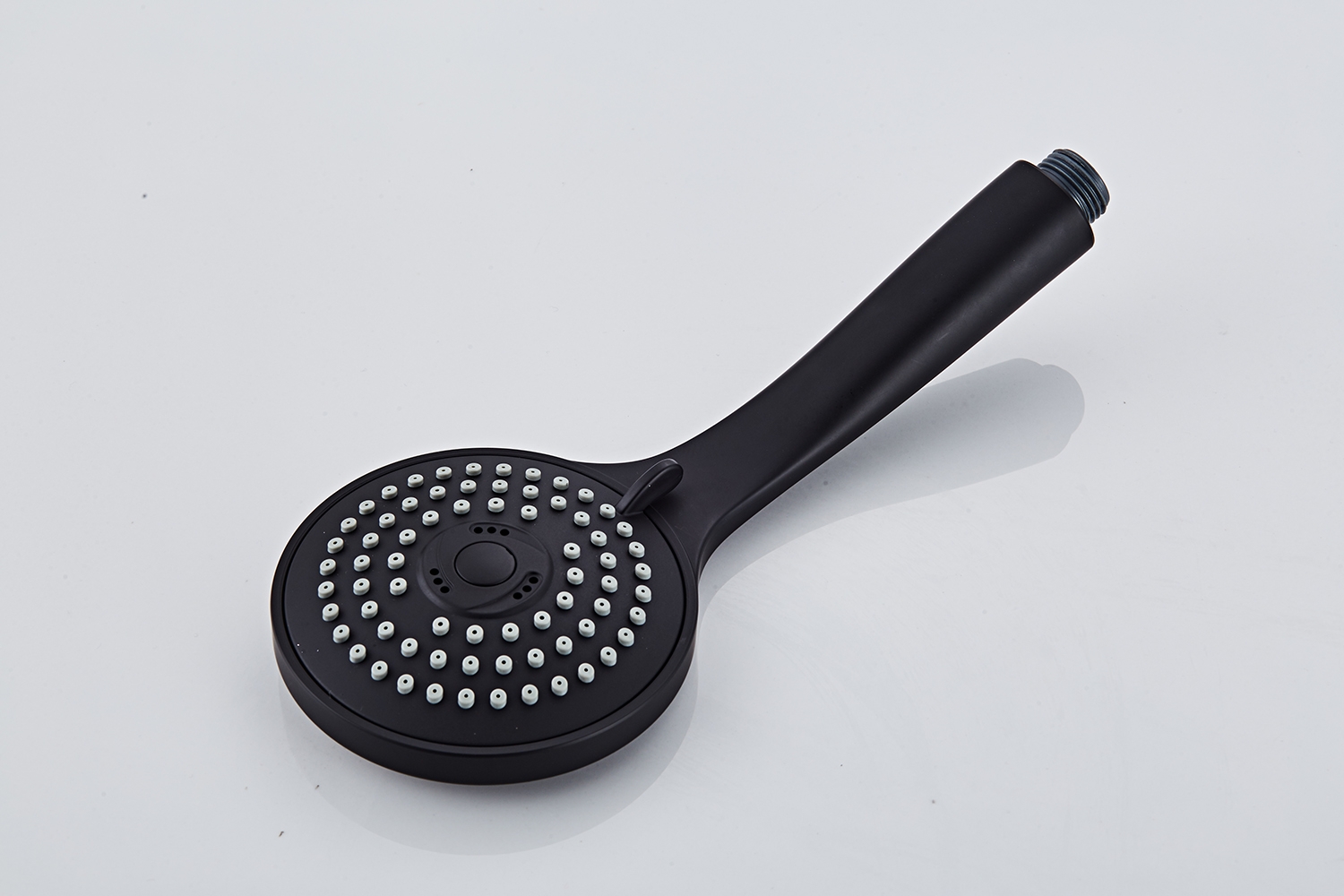 Saniclear Nero mat zwart opbouw regendouche 30cm met thermostaatkraan en 3 standen handdouche