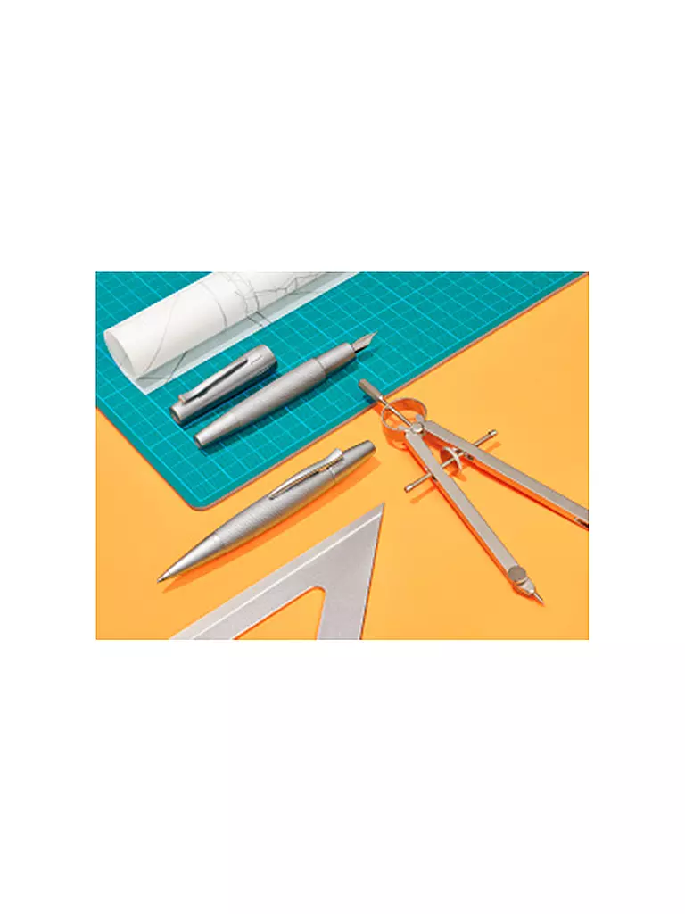 FABER-CASTELL Füller e-motion pure mittel (Silver) keine Farbe