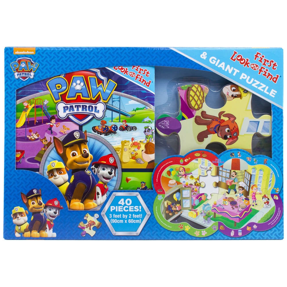 Mein erstes PAW Patrol Suchbuch mit riesigem Bodenpuzzle