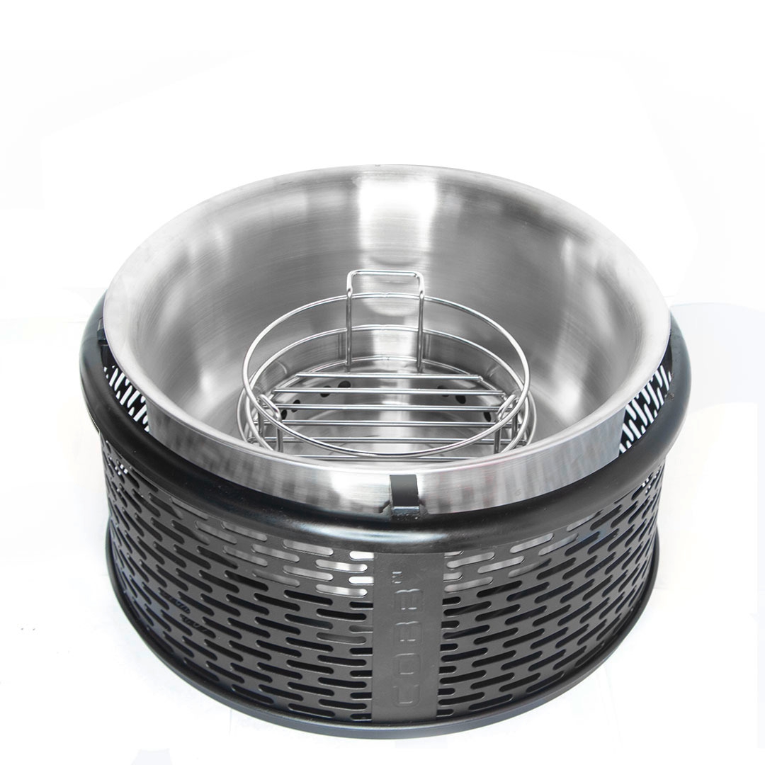 Cobb Holzkohlegrill Pro Black inkl. gelochter Grillplatte