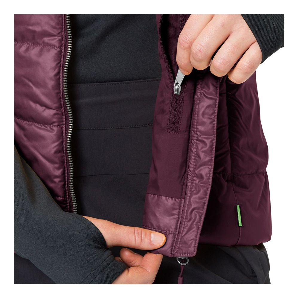 Vaude MOENA - Doudoune Femme cassis
