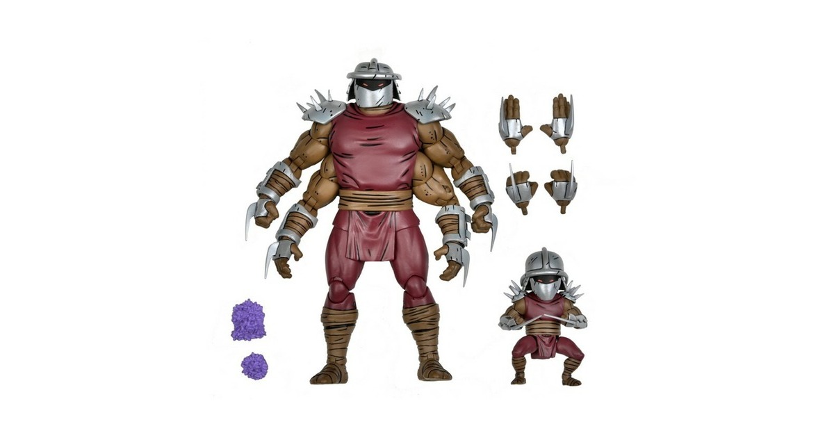 NecaTMNT: Mirage Comics - Shredder Clone & Mini Shredder Deluxe 7 inch Action Figure speelfiguur