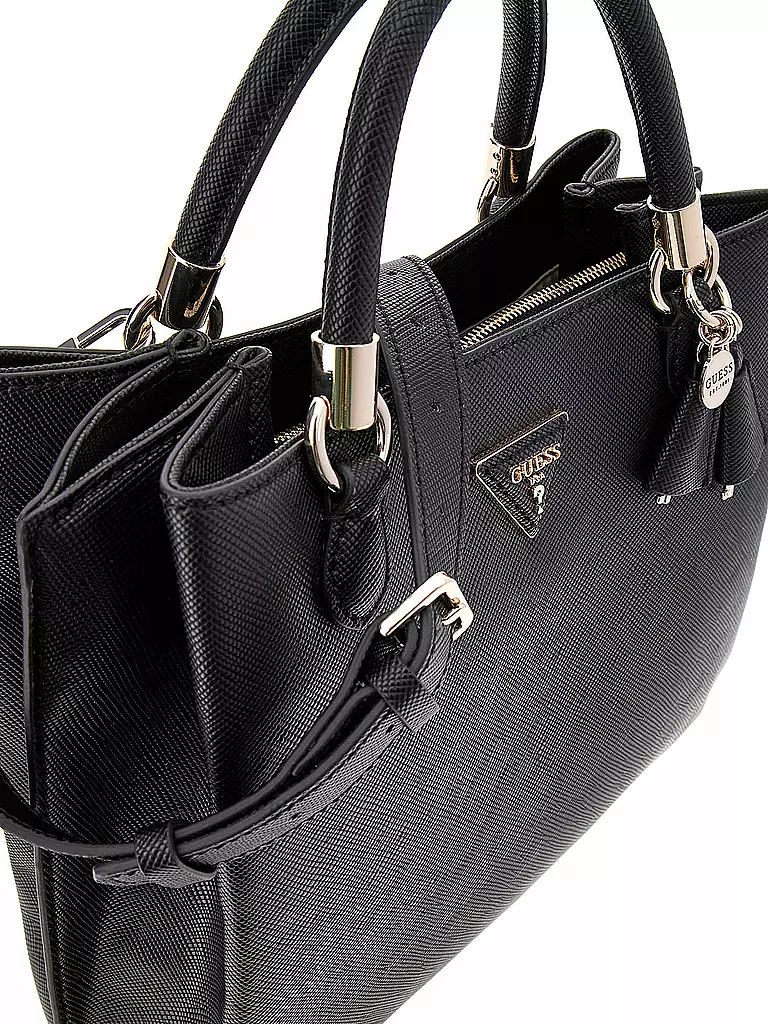 GUESS Tasche - Henkeltasche GIZELE schwarz