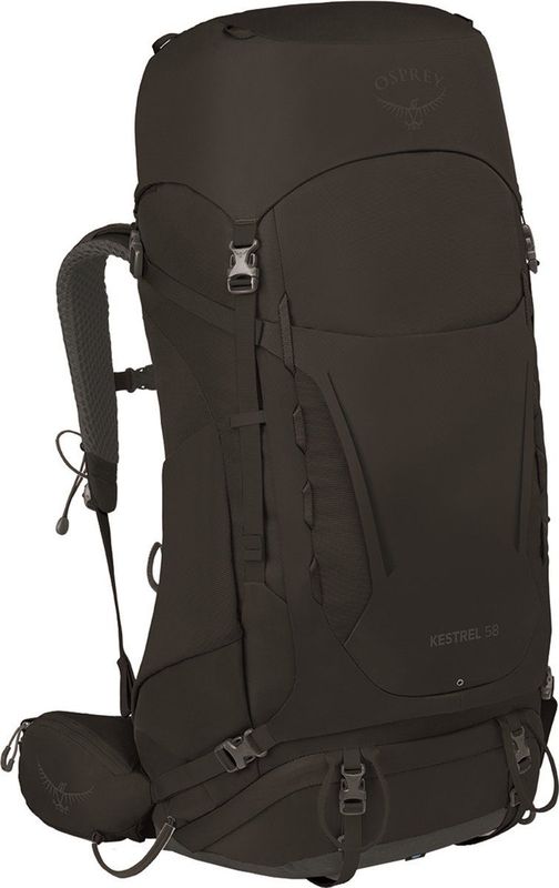 Osprey - Kestrel 58 - Trekkingrugzak - Zwart - Nylon