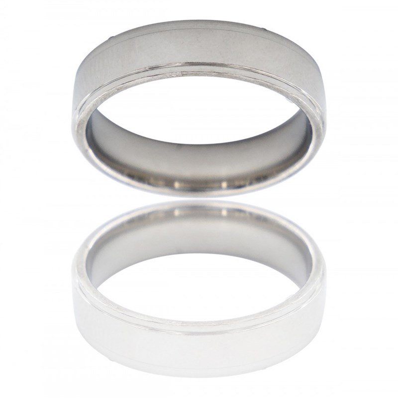 Bague Anneau pour Homme en Acier