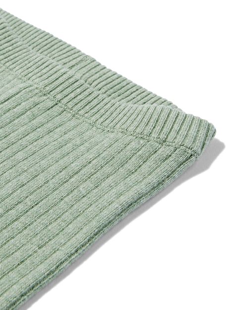legging côtelé pour nouveau-né vert