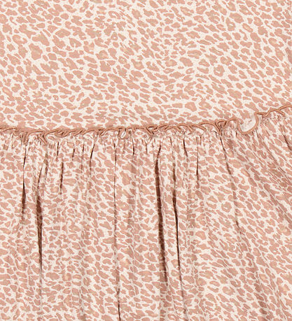 MarMar Kjole - Viskose - Debbie - Powder Taupe Leo