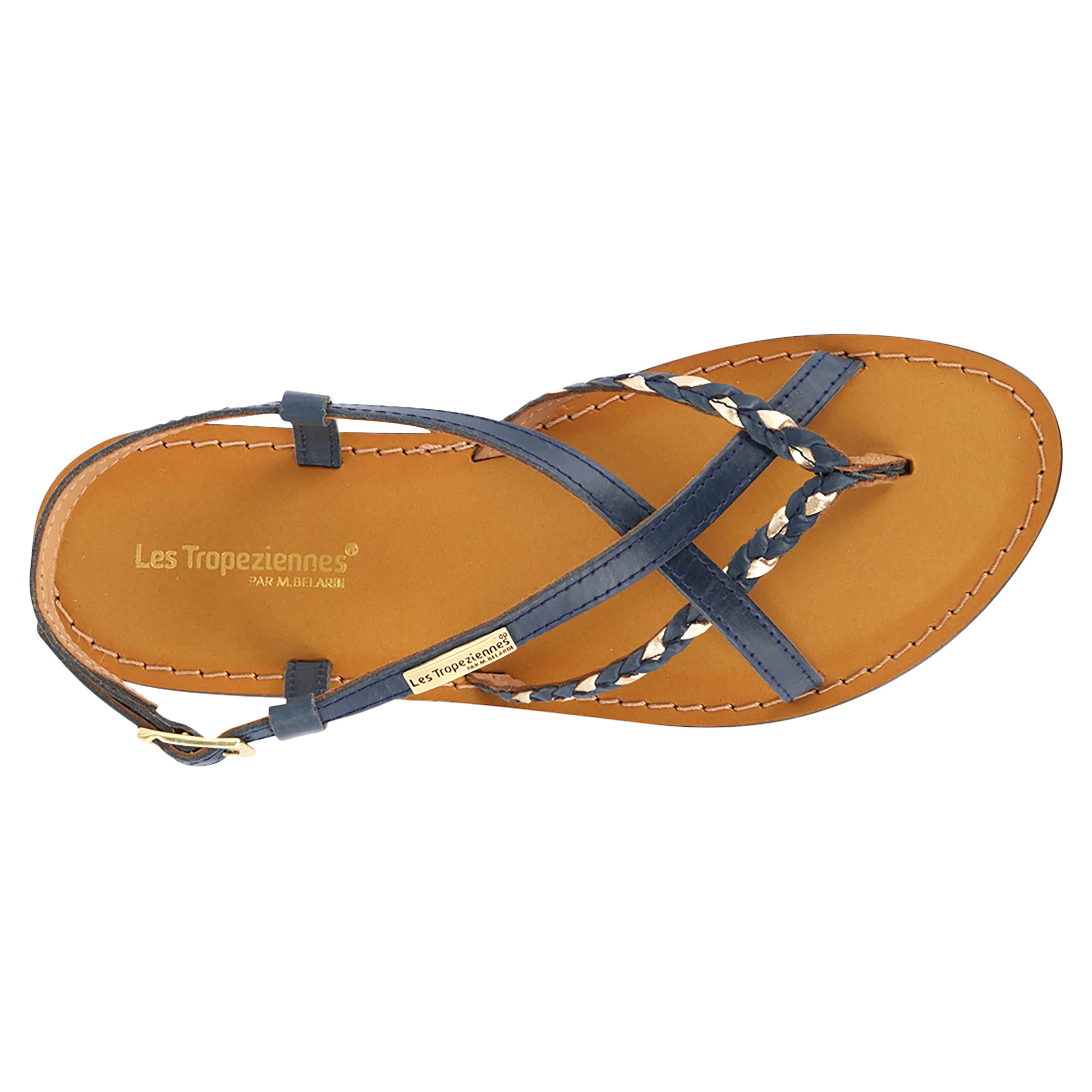 Sandale cuirchou | Bleu