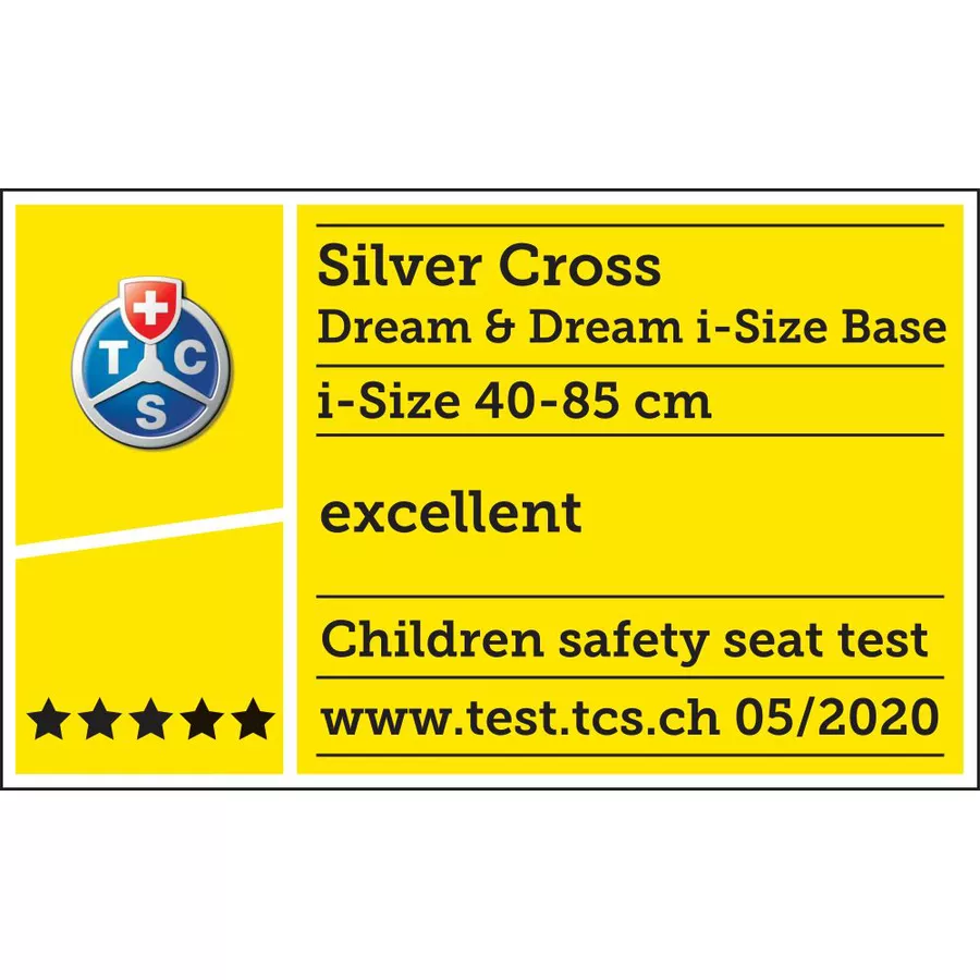 Silver Cross Babyschale Dream i-Size Eclipse inklusive Isofix Basisstation