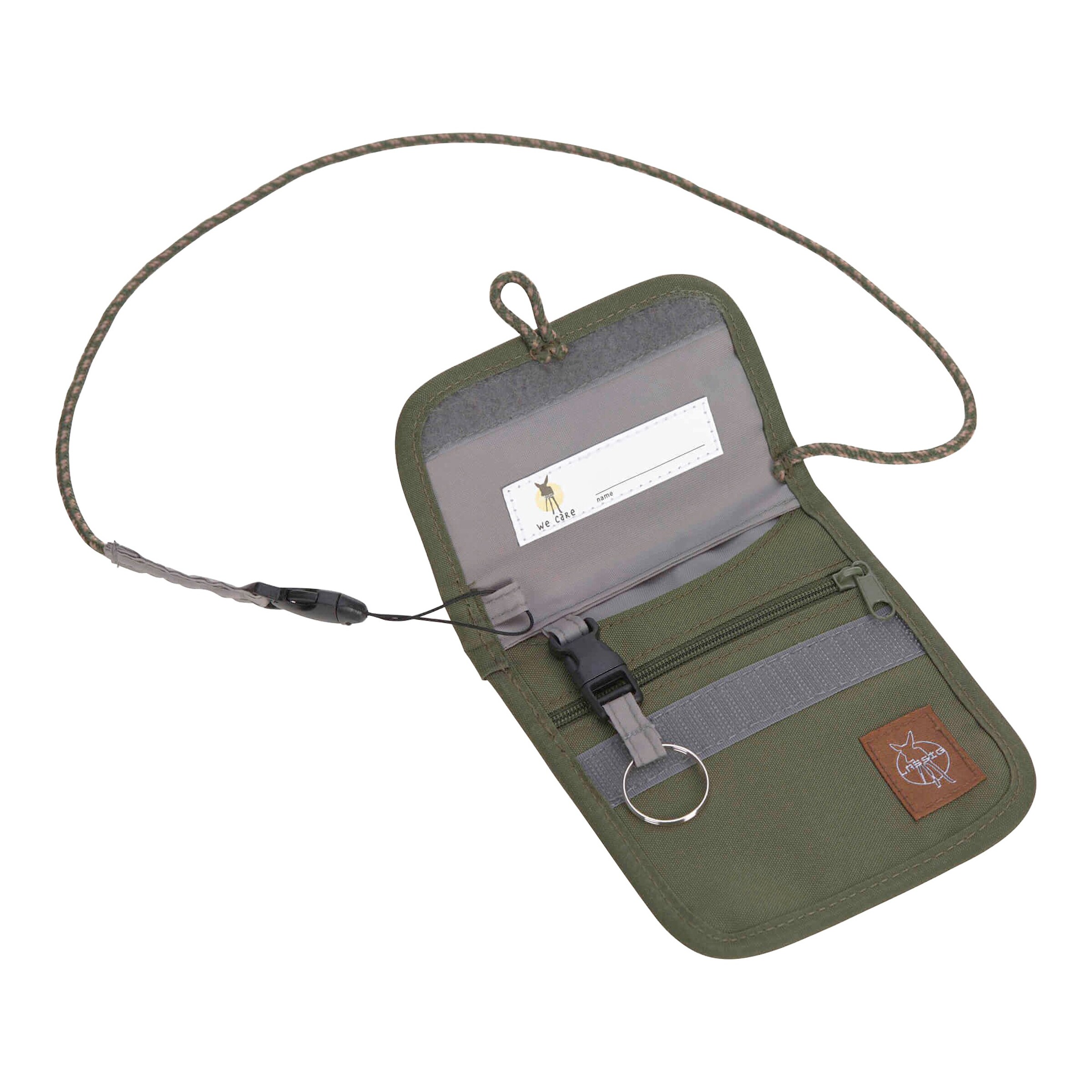 Lässig Schulranzen-Set Boxy Unique 7-tlg. olive