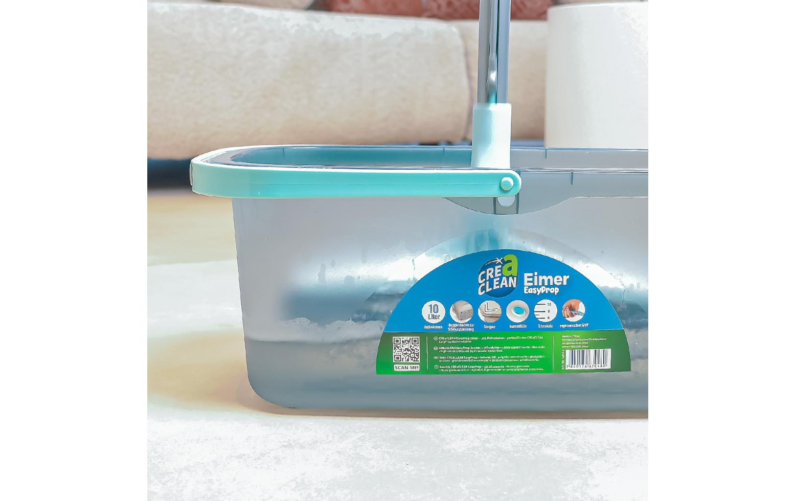 Putzeimer EasyProp 10 l, GrauWisch und Putzeimer