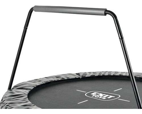 EXIT Tiggy Junior Trampoline met Veiligheidsbeugel Ø 140 cm Grijs;Zwart