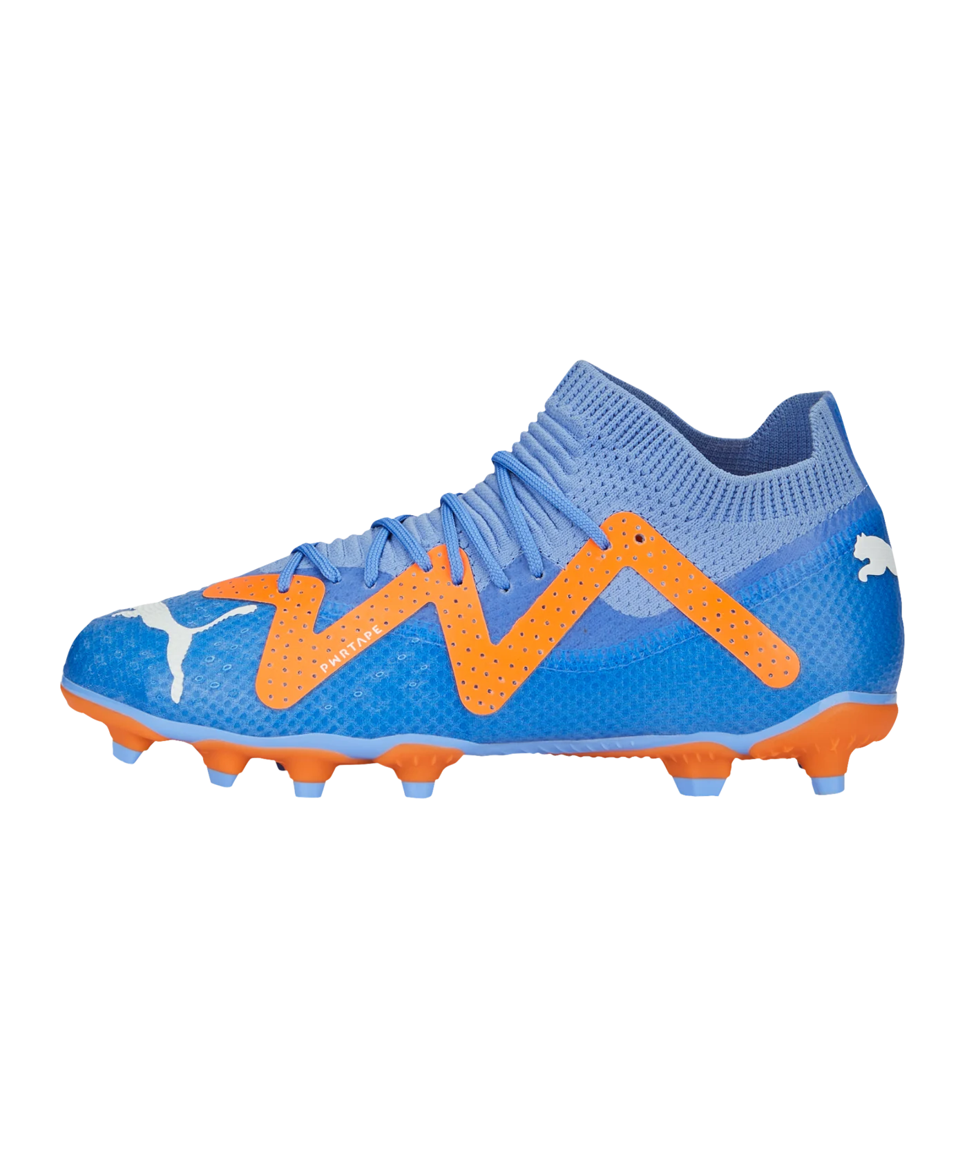 PUMA FUTURE Pro FG/AG Supercharge Kids Blau Orange F01
