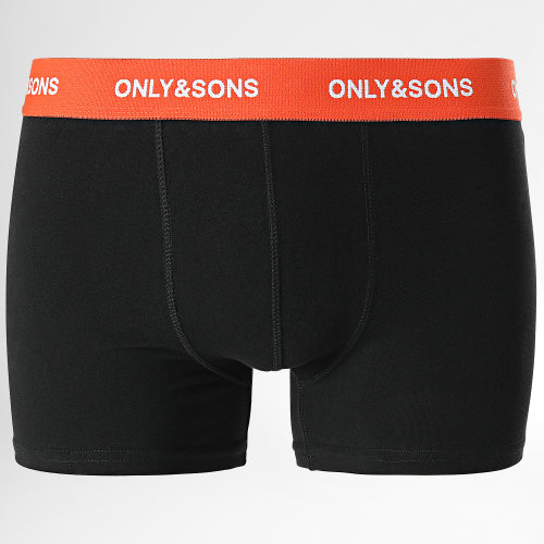 Lot De 3 Boxers Solid Noir