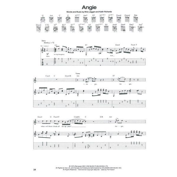 Hal Leonard Rolling Stones Anthology