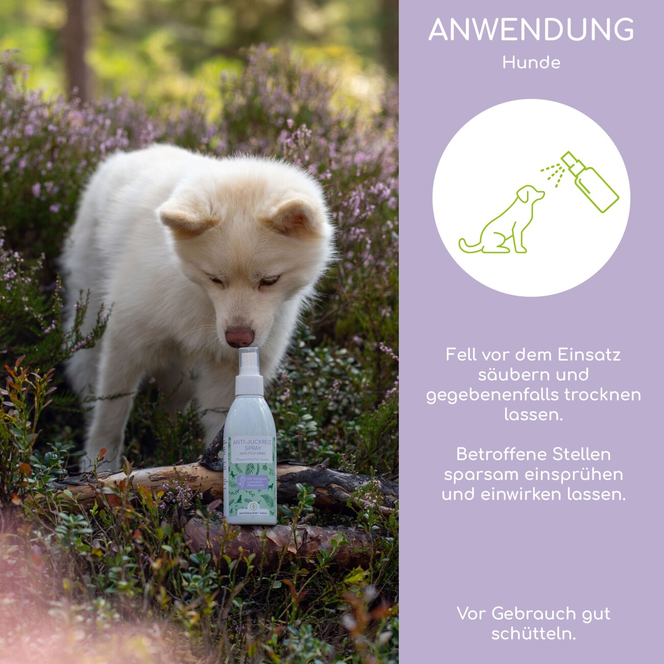 Wolfsbacher Natur Anti Juckreiz Spray