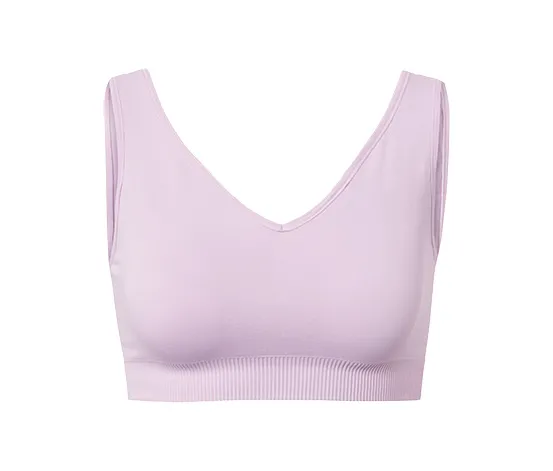 Seamless-Sport-Bustier, rosa