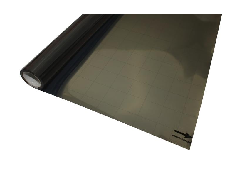 Gardinia Fensterfolie UV-Schutz 45 x 150 cm, Schwarz Statisch haftende Fensterfolie
