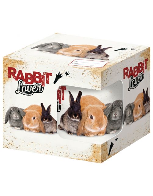 Plenty Gifts Mok Rabbit Lover - Cadeau - per stuk