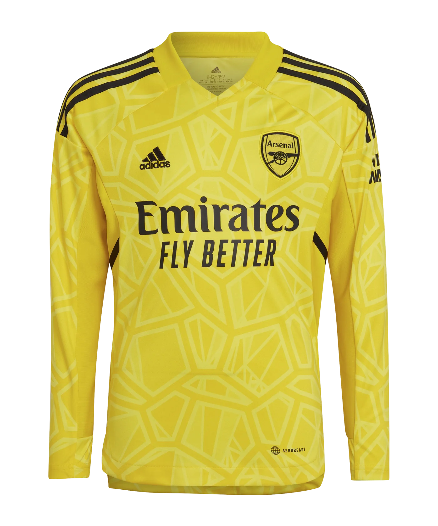 adidas FC Arsenal Torwarttrikot Home 2022/2023 Kids Gelb