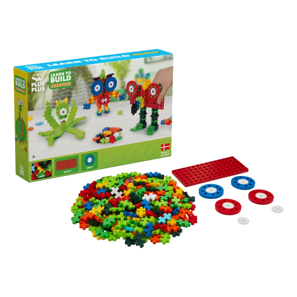 Plus-Plus Learn to Build Creatures - 240 stk.