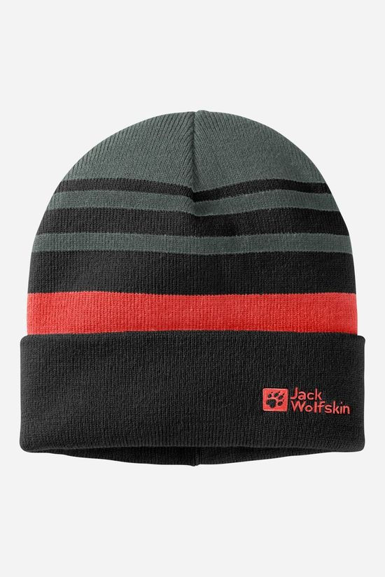 Jack Wolfskin Jack Wolfskin Stripy Knit Beanie Muts Junior