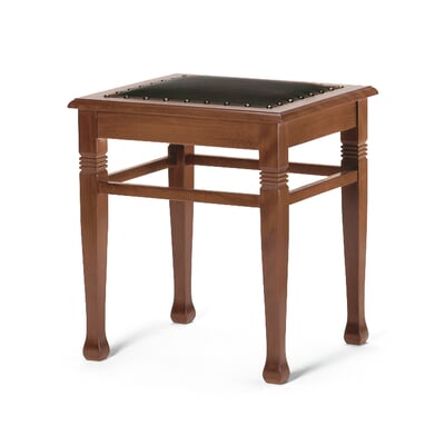 Hocker Alte Nikolaischule, Leder